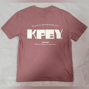 Zara Graphic Tee in Dusty Pink